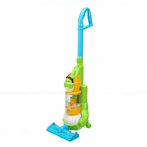 Luocute Toddler Vacuum Toy with Lights, Sounds and Ball-Popping Action, Rechargeable Pretend Play Cleaning Toy for Kids Ages 2-5 (Dinosaur)