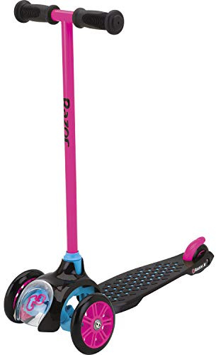 Razor Jr. T3 Kick Scooter for Kids Ages 3+ - Lightweight, Advanced Tilt-to-Turn Technology, For Riders up to 48 lbs