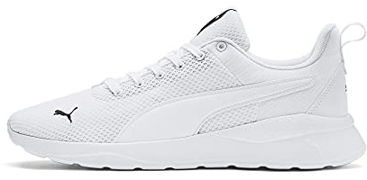 Puma Unisex Adults Anzarun Lite Sneakers, Puma White-Puma White, 9 UK