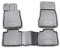 Element Gummimatten Passgenaue Fußmatten Mercedes-Benz S-Klasse W220 lang 1998-2005 4tlg