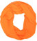 Lolus Damen Loop Rundschal Hals-Tuch in verschiedenen Farben und Blumen Muster Accessoires Schal (U5 orange)