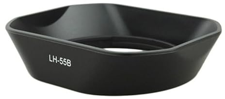 Braleto LH-55B Gegenlichtblende für Olympus ED 9–18 mm F4–5,6 / ED 12–50 mm F3,5–6,3 EZ Objektiv Streulichtblende Kameraobjektiv-Zubehör schützt das Objektiv und verhindert Reflexion