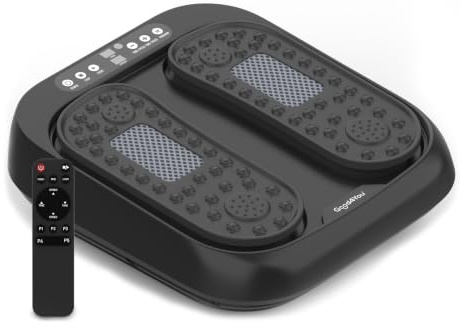 Good4You - Foot Massage Device Circulation with Vibration Plate - Blood Circulator - For Legs, Feet and Back - Massage Cushion - Massage Device - Foot Roller