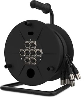 Audibax MC XLR 88-15M Drum Carrete Escenario 8 XLR