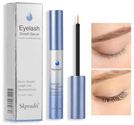Wimpernserum Wimpern Wachstum ohne Hormone Lash Serum natürliches Wimpernserum für schnelleres 4ML Superlative Lash Wimpernserum & Augenbrauen Serum für besseres Wachstum von Wimpern & Brauen