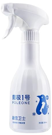 Spray Antighiaccio Per Parabrezza Da 300 Ml Spray Per Rimozione Liquido Lavavetri Liquido Invernale Spray Per Sciogliere Il Ghiaccio Spray Antiappannamento Spray Antigelo Per Vetri Auto Per