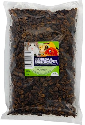 UGF - Mangime per pesci da laghetto, uccelli, uccelli, criceti, ricci, roditori, lucertole, tartarughe, carpe, 500 g
