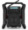 PerfectPro UBOX500R Baustellenradio DAB+, UKW Bluetooth®, AUX, USB, UKW Akku-Ladefunktion, stoßfest