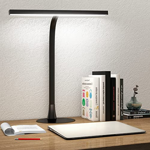 NovoLido Lampe de Bureau LED, Bureau Pince D'architecte Moderne, Lampe de Table Lecture Flexible pour Moniteur, Design, Lecture