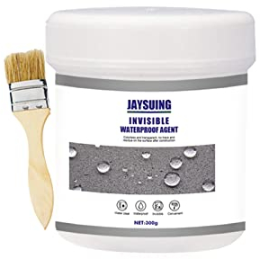 Invisible Waterproof Agent, 30/100/300ML Super Strong Bonding Spray Jaysuing with Brush, Waterproof Anti-Leakage Sealant Agent, for Bathroom Tile Waterproof Coating For Exterior Wall Roof Roofing