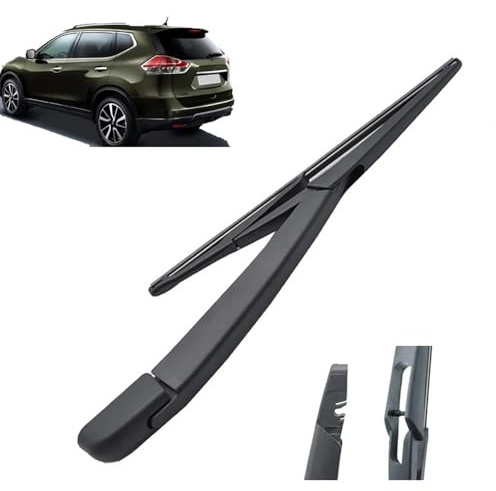 Tergicristallo 12 spazzola tergicristallo posteriore e kit set braccio compatibile con Nissan X-trail T32 2014-2020 spazzola per parabrezza portellone posteriore