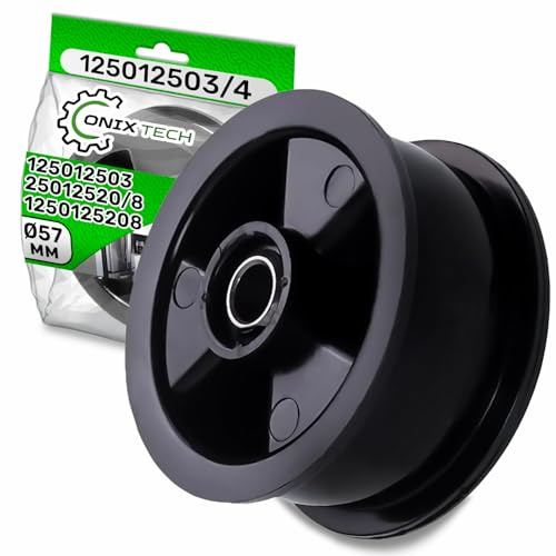 Polea Tensor de Correa Secadora con Código Original 125012503/4 1250125034 para AEG para Electrolux para Juno para Zanker para Zanussi - Garantía de 5 Años - ONIX TECH