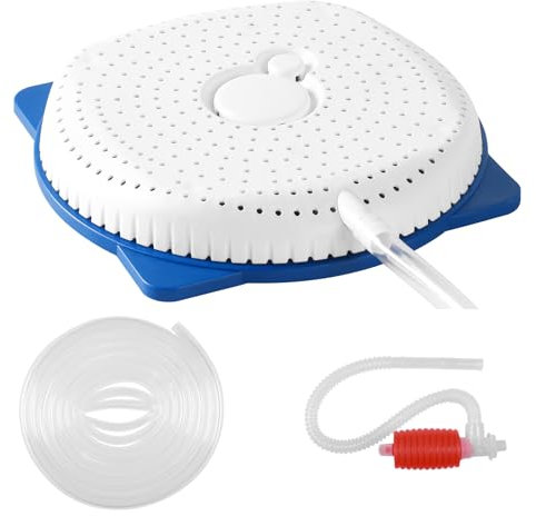 Pool Cover Pump Siphon, Pool Cover Pumps Kit Above Ground Water Pump for Pool Automatic Pool Cover Pump Swimming Pool for Coverings, Quick Effortless Water Drainage Automatic