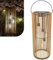 Gadgy Lanterne Solaire Extérieure en Aspect Rotin – Lampe Solaire Décorative à Suspendre ou Poser – Éclairage Extérieur pour Terrasse, Balcon & Jardin – Lampe de Table pour Décoration