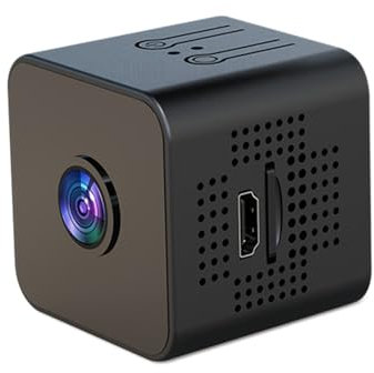 FLITI Mini Camera Espion, 1080P HD Mini Caméra de Surveillance extérieur Interieur, WiFi sans Fil Caméra Surveillance Cachée Détection Mouvement, avec Fonction de Vision Nocturne