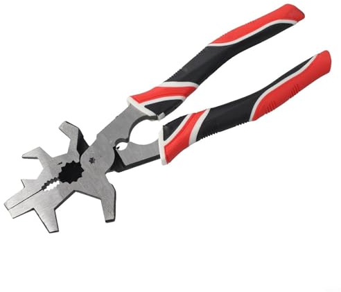8inch MIG Welding Pliers Multi-Function Wire Cutting with Anti-Slip TPR Handle and Insulated Grip for Home Workshop and Industrial Use