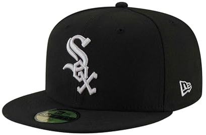 New Era Chicago White Sox MLB AC Performance Black 59Fifty Basecap - 7 3/8-59cm (L)