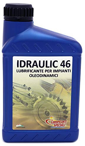 VPM GROUP Olio idraulico 46 per sistemi oleodinamici e trasmissioni idrostatiche - 1 Litro - IDRAULIC 46
