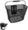 Klickfix Rixen & Kaul Lenkerkorb Uni Plus Fahrradkorb mit Beggy-Platte inkl. maxxi4you Reflexband