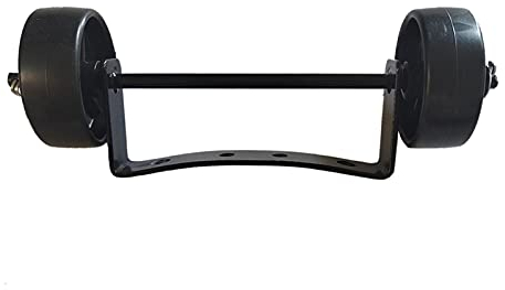 Faderr Kit di ruote universali per riscaldatori da patio, con gas propano e ruote di ricambio universali per riscaldamento, per esterni e riscaldatori a gas, colore: nero