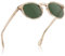 CARFIA Mens Sunglasses Retro Polarised Eyewear UV400 Protection Round Frame in Acetate