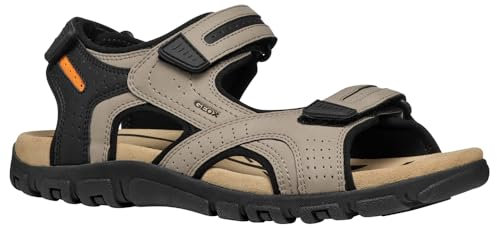 Geox Herren Uomo Strada D Sport Sandal, Sand, 42 EU