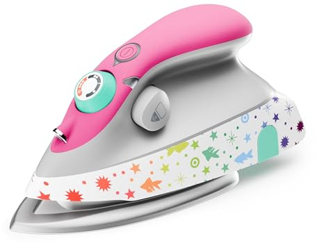 M3Pro Textile Compact Fabric Project Plancha de vapor con soporte para plancha caliente Solemate, Tula Pink