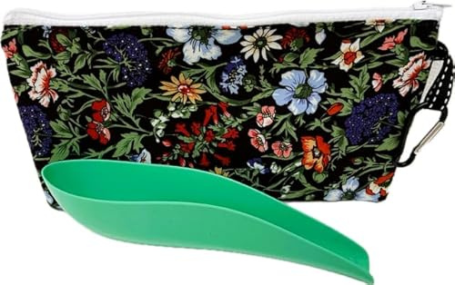 Urinette® Rigide avec Pochette de Rangement et Son Mousqueton (Menthe et Prairie)