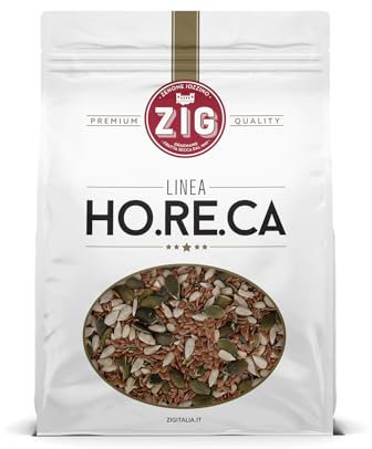 ZIG - HORECA - Mélange de graines - Graines de citrouille, graines de tournesol, graines de lin 1 Kg
