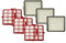 vhbw Filter-Set kompatibel mit Lux Intelligence Series, AP11, S115 Staubsauger - 6x Filter (Nachmotor-Filter, Kombifilter)