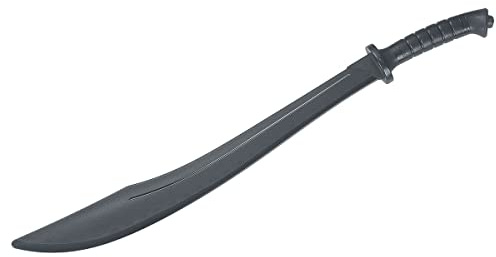 Martial Arts Black Polypropylene Plastic Childrens Kung Fu Training sword - 28.3