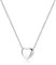 YADOCA 925 Sterling Silber Herzkette Halskette für Damen Mädchen Kinder Hypoallergen Silber Gold Kette mit Herz Anhänger Halskette für Frauen Teenager Mädchen Schmuck Geschenke