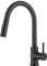 DETBOM Robinet de Cuisine Noir Douchette avec 2 Types de Jets, Mitigeur de Cuisine Pivotant à 360°, Mitigeur Évier Cuisine en Acier Inoxydable (Noir)