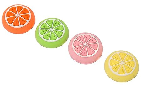 Cappucci con Impugnatura per il Pollice per Copri Bilanciere per Joystick in Silicone Morbido, Cappucci con Impugnatura per il Pollice in Silicone Carino