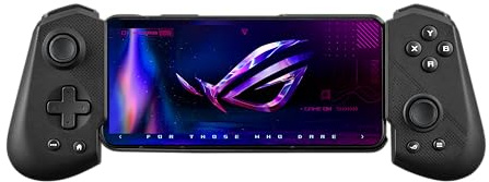 ASUS ROG Tessen Manette de jeu mobile pour Android (pliable, taille unique, mappage des touches à la volée, éclairage RVB, taux de sondage de 500 Hz)