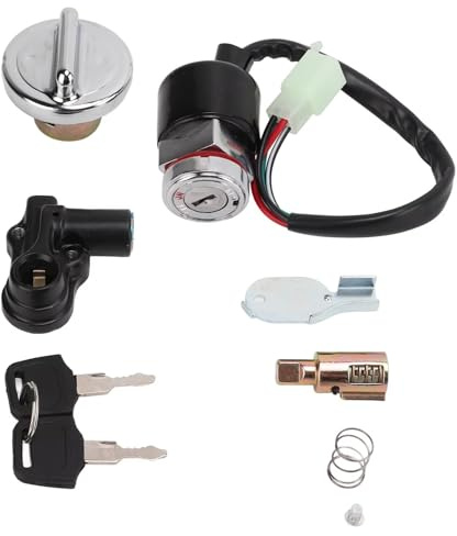 Tändningslås Tändbrytare För Dax För Skyteam 50cc 125cc ST50 ST125 Tändningslås Låssats Tändningslås Gaslock Kit Hjälmlås Motorcykel