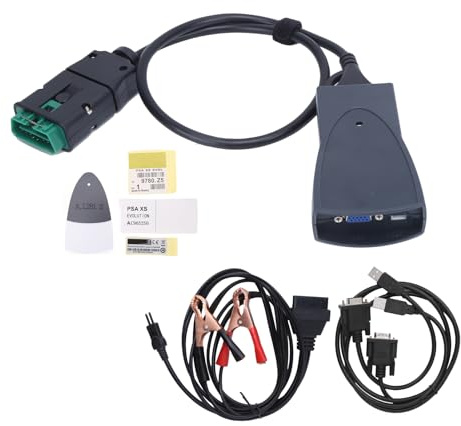 Brilluxa OBD2 Scanner, Diagnostic Tool, Fault Code Reader Compatible with Peugeot 307, Multi Language 9 Values Display Replacement Tester