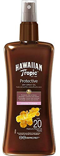 HAWAIIAN Tropic Prot Dry Spray Oil SPF20 200 ml