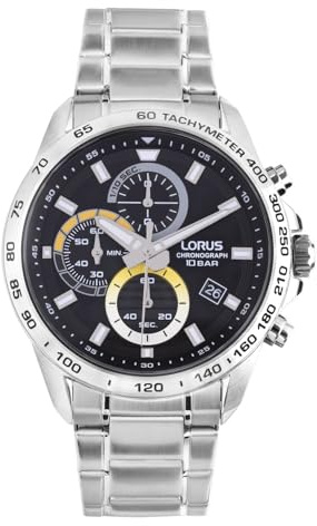 Lorus RM351JX9 Herrenuhr, silberfarben, klassisch, Silber, Klassisch