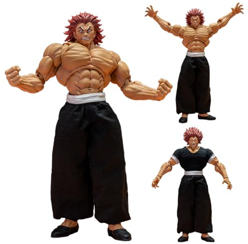 Zhongkaihua Figurine Baki Super Action Statue PVC Modèle Yujiro Accessoires de collection