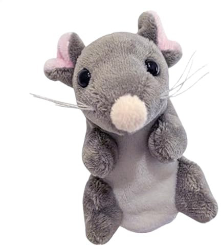 Fingerpuppen – Maus-Finger aus Plüsch, Puppen mit Handpuppen | Geschichtenerzählende Tierpuppen, Fingerpuppen mit Familienfingern, Handpuppen mit Tierfingern aus Plüsch