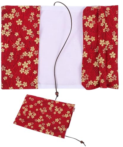 MBAIYO Book Covers for Paperbacks,Book Cover Protector Adjustable Fabric Fit A5 Size 5.5x8.2 Inch Paperbacks for Hardcover Softcover Novels Protection