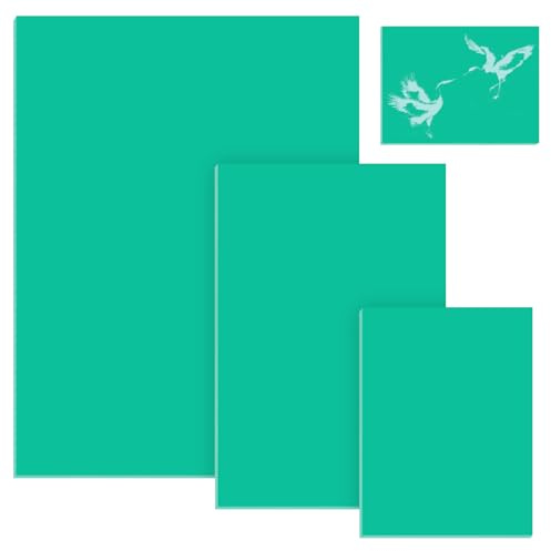3 Pack Lino Printing Kit, A4 A5 A6 Soft Lino Sheets for Engraving | Lino Block Printing Kit for Engraving Printmaking DIY Art