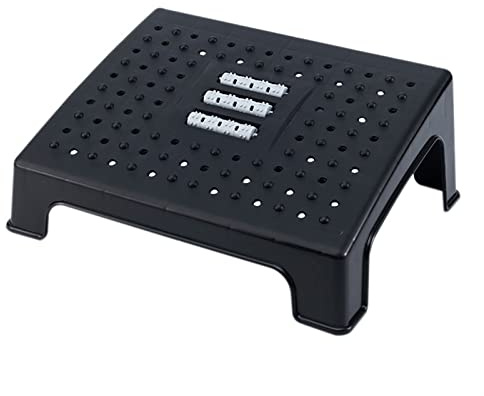Piedi Sgabello Sedia Sotto Scrivania Poggiapiedi Sgabello Poggiapiedi con Rulli |Poggiapiedi massaggiante sotto la scrivania per la toilette dell'home office