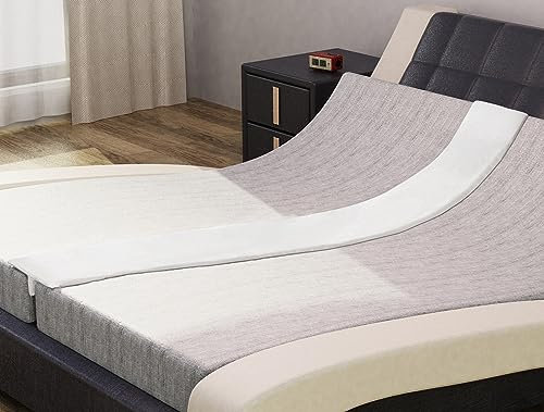 ENITYA Split King Gap Filler for Adjustable Bed, Twin to King Converter with Removable Washable Cover, Twin Mattress Connector for Guest Stayover/Family Room/Vacation Rentals(75 L x 10 W)