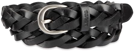 1 BRAID W/HARNESS BUCKLE AND LOGO LOOP LEATHER BELT