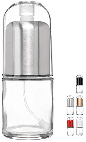 Premium olivolja mister och matlagningsspruta med Clog-free filter och glasflaska från CHEFVANTAGE – rostfritt stål
