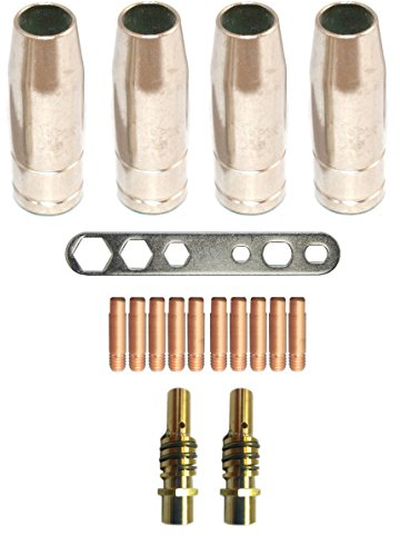 Verschleissteile Set MB15/150 M6 0,8 Stromdüse, Gasdüse, Düsenstock MIG/MAG