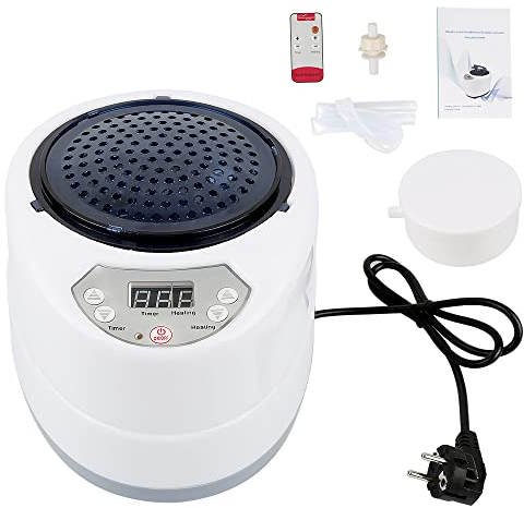 Sauna Pliable Cabine, Sauna Cabine de Sauna Vapeur, Sauna Maison Portable, 1,8L Sauna Box Peut être Utilisé avec des Huiles Essentielles,Temps et Température Réglables, 1000W, 220V (2L Pot à Vapeur)