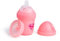 Herobility Double Biberon Anti Colique pour Bébé | Award-Winning Hero Baby Bottles | Soft Breast- Like Teat, Easy Mixing Lid & Net | Safe & Environment Friendly Materials (140 ml /5 fl oz, Supergirl)